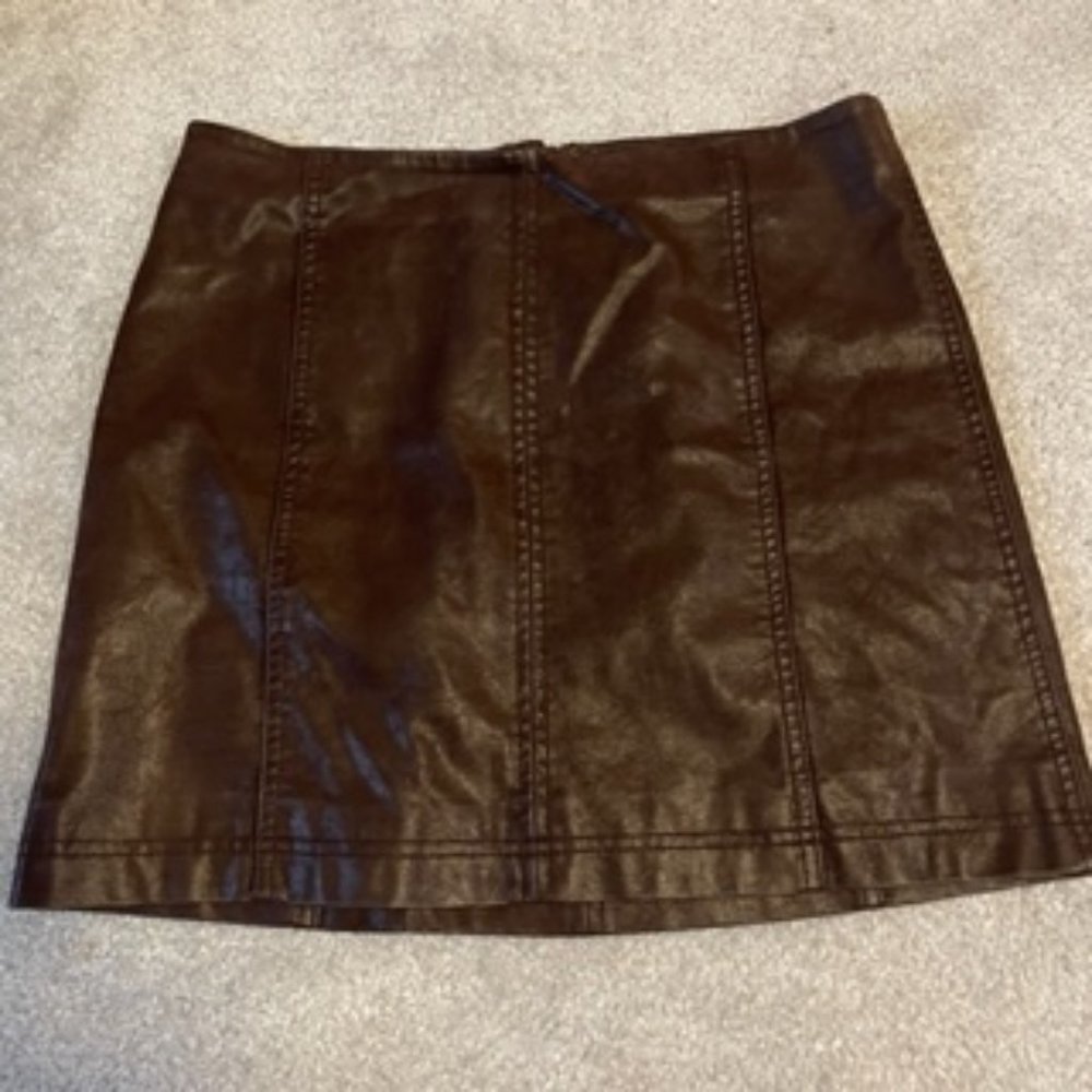 Free People Brown Skirt Size 12